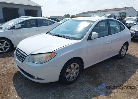 2007 Hyundai Elantra Gls/Se/Limited from USA, damaged, VIN KMHDU46D57U148750